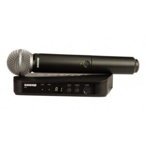 Bevielis mikrofonas Shure BLX 24E/SM58